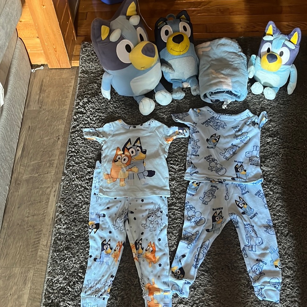 Bluey bath and bedtime bundle